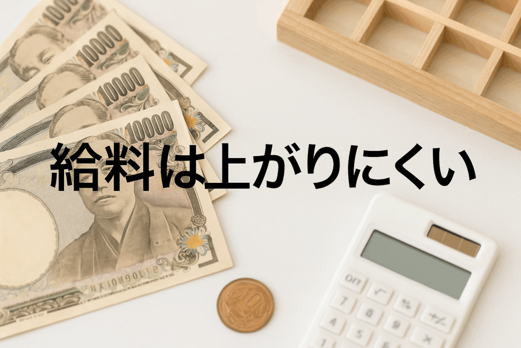 どれだけ働いても、収入が増えない現実がありました。